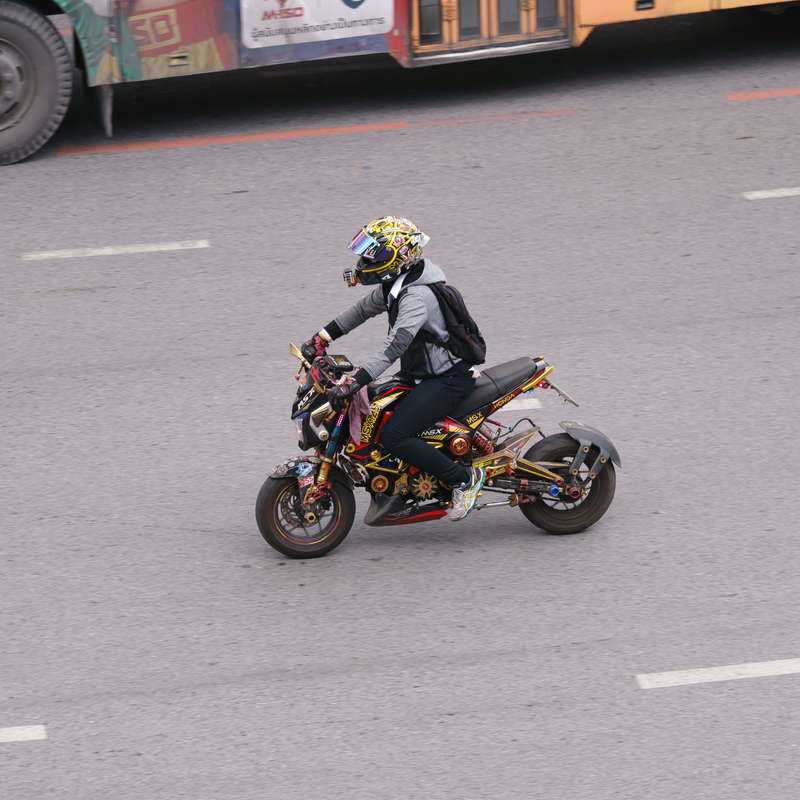 Modified motorbike