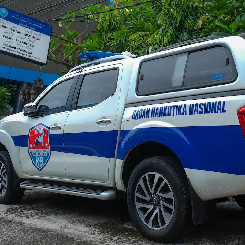 Bali police narcotics