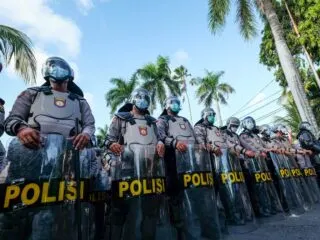 Riot Breaks Out In Downtown Denpasar Bali