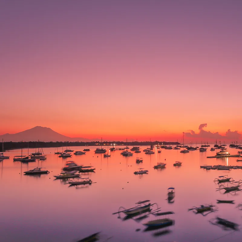 Serangan sunset boats