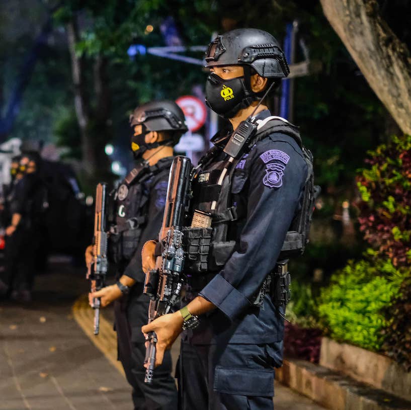 Bali police on standby during New Year