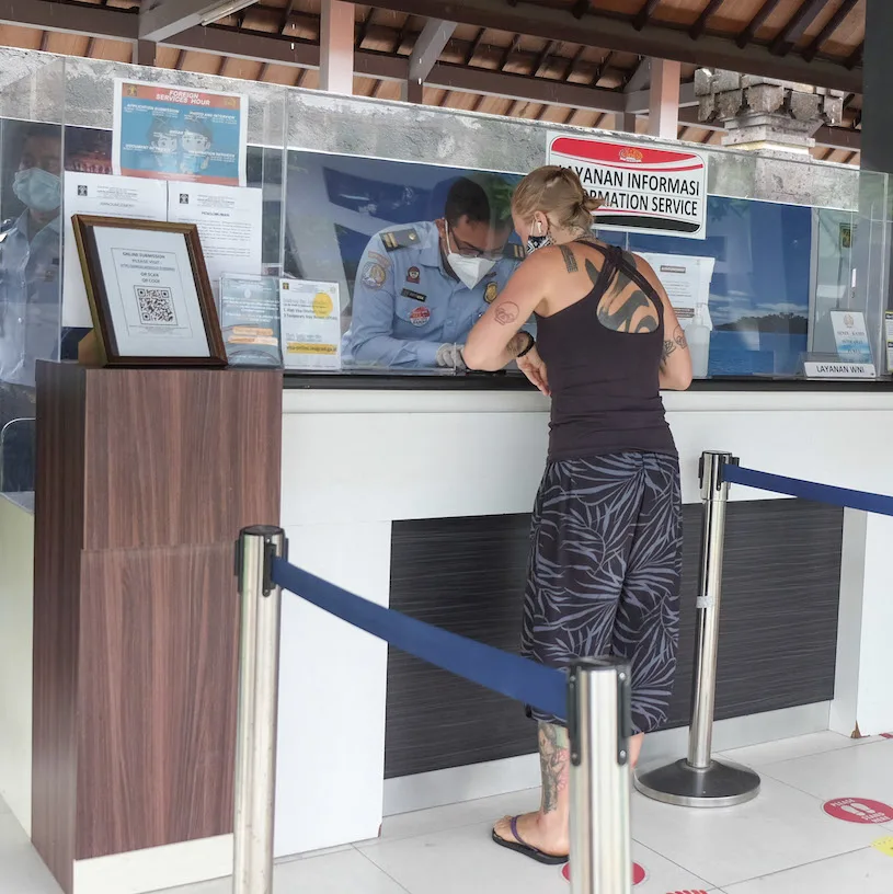 Immigration office Bali tourist