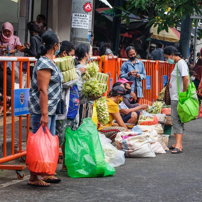 Local bali market