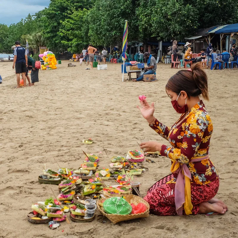 Local beach vendor