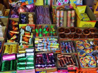 Bali Police Seized Hundreds Of Fireworks On New Year's Eve