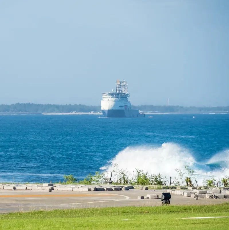 Benoa port bay