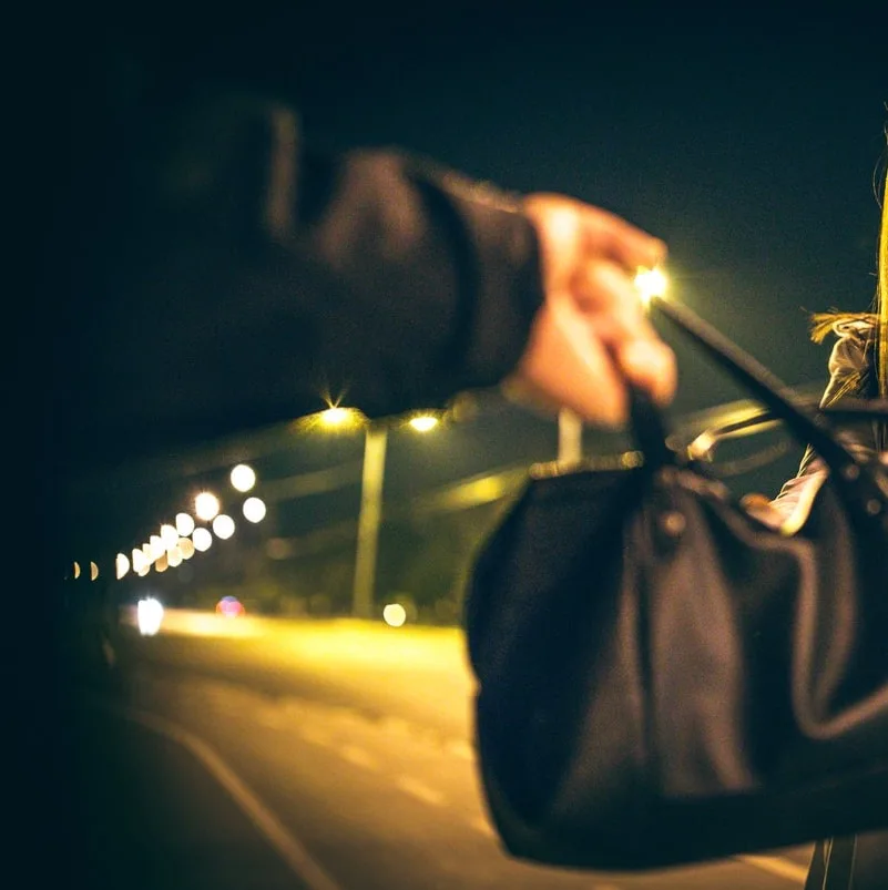 Bag snatch