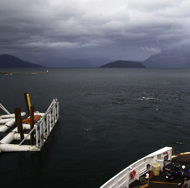 Ferry storm