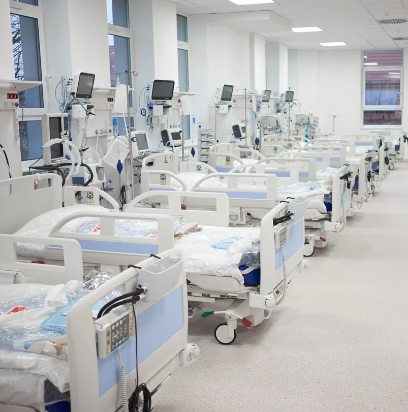 hospital beds