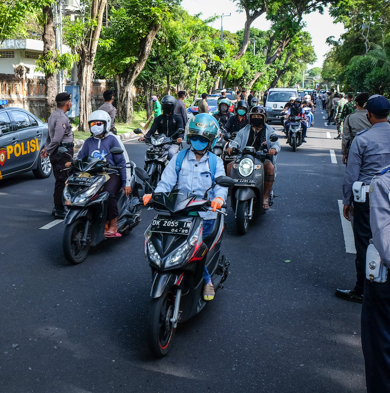 Bali motorbike