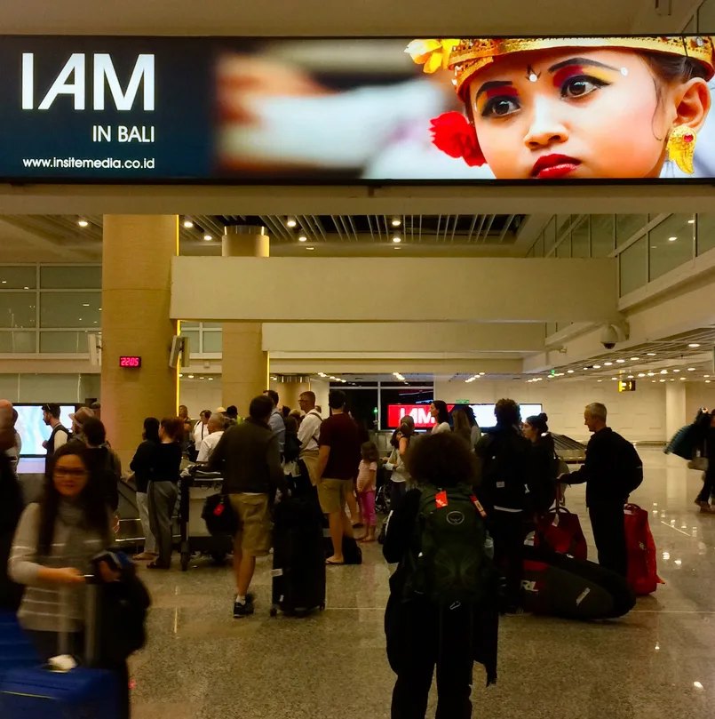 Bali airport terminal