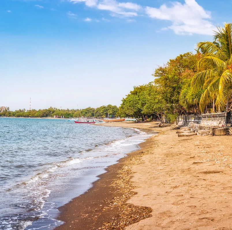 Beach at Lovina, Bali, Indonesia