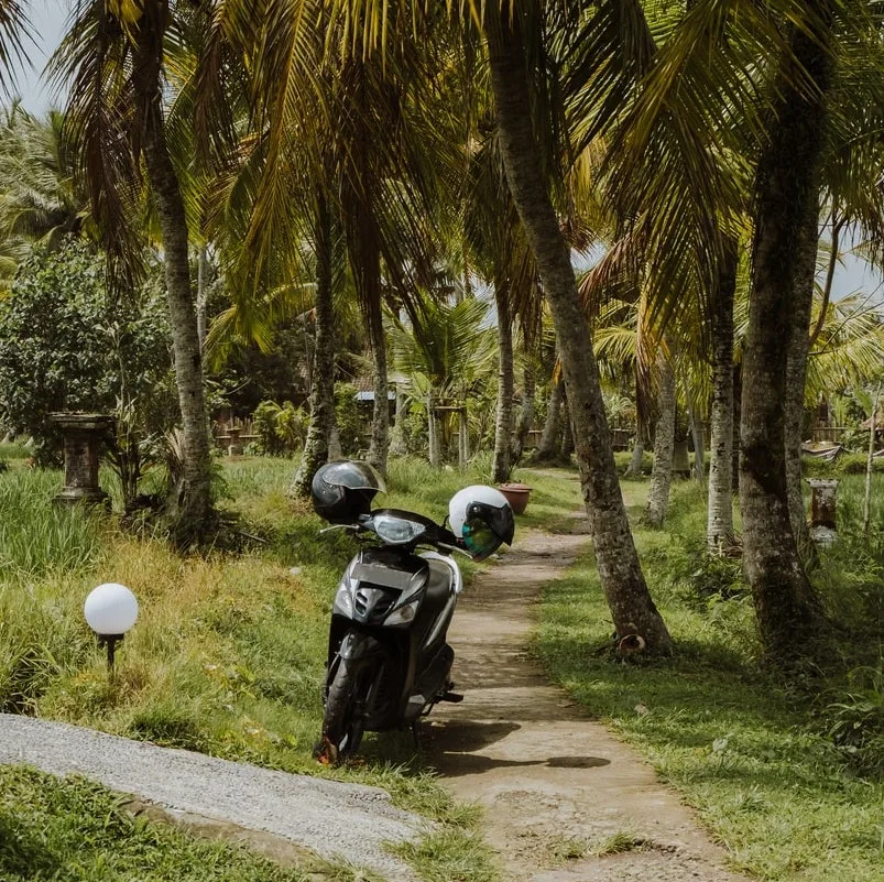 motorbike in bali