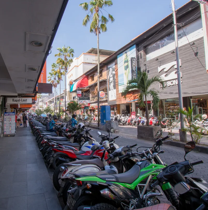 motorbikes in bali