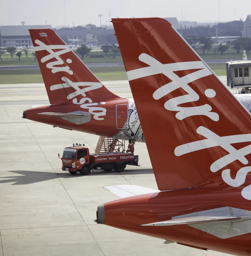 Air Asia airplanes