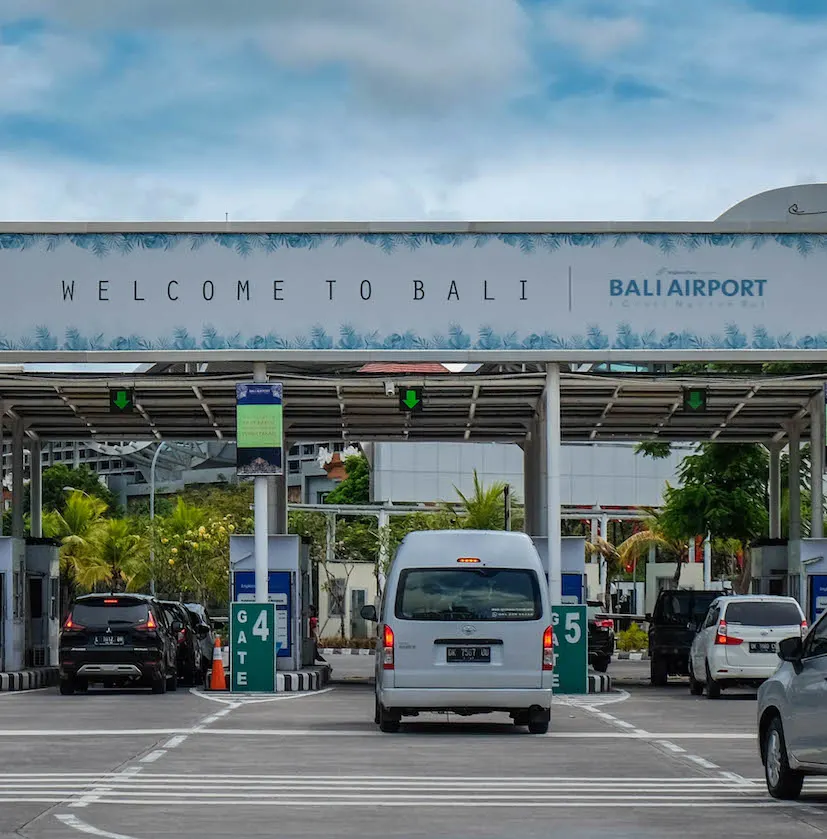 bali airport traffic