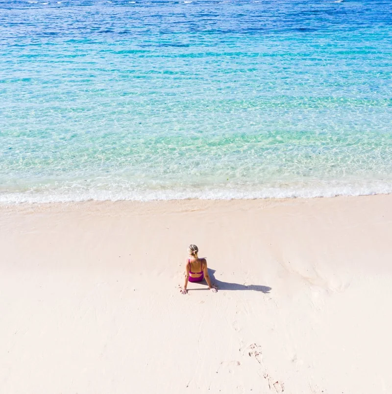 bali beach woman