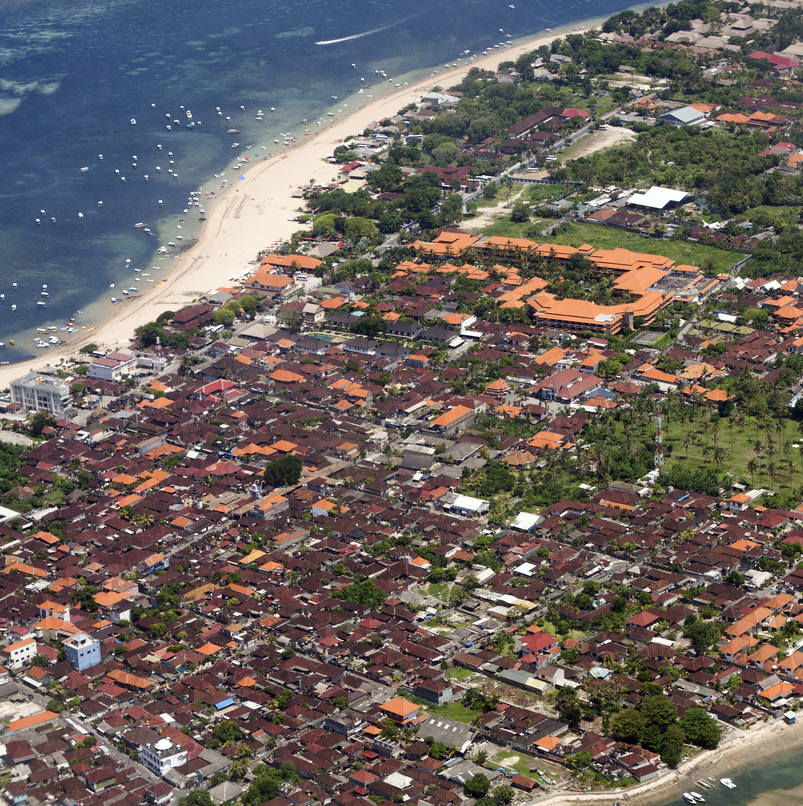 bali aerial view