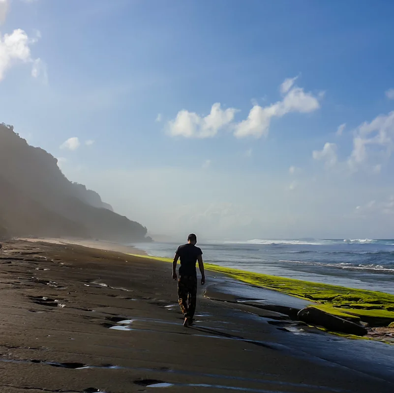 bangli man beach