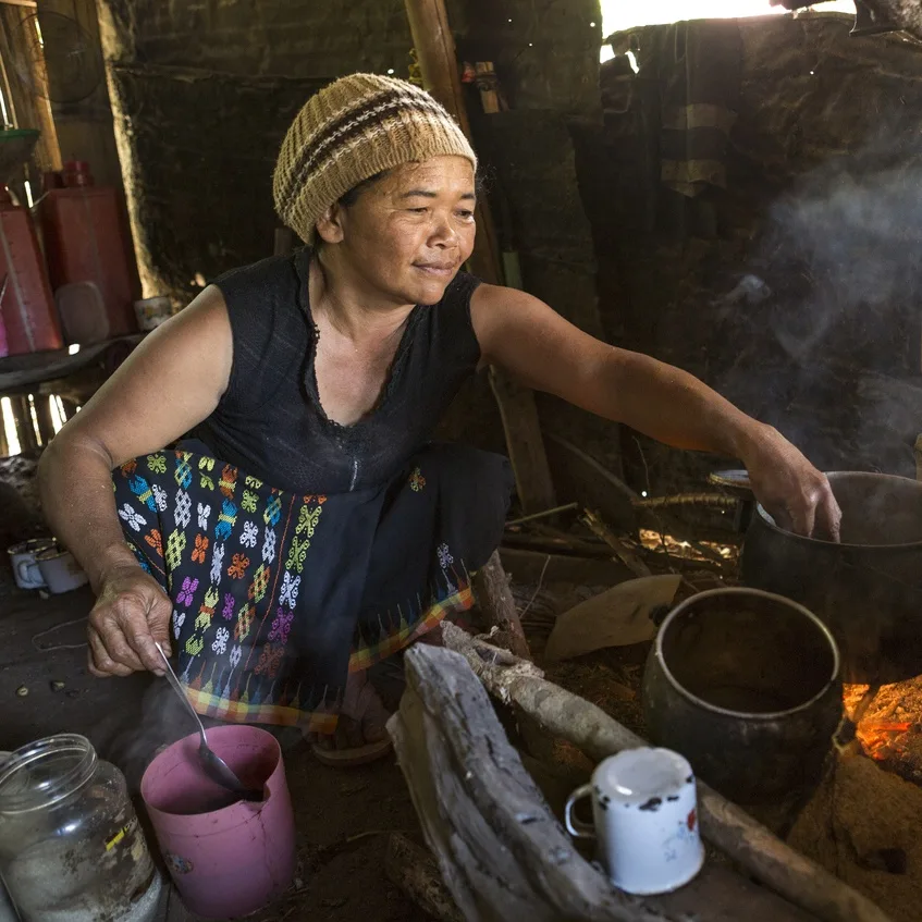 Elderly woman indonesia