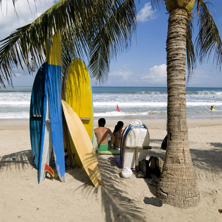 Kuta Beach people