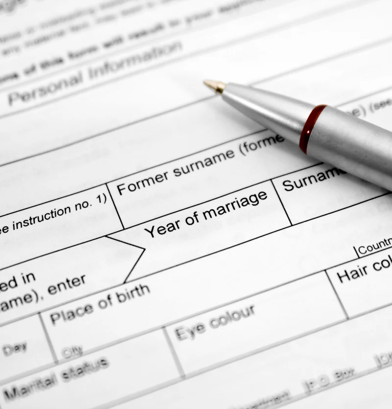 immigration form