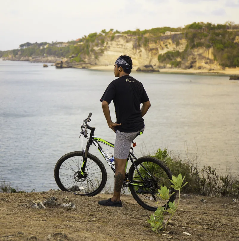 man bali mountain