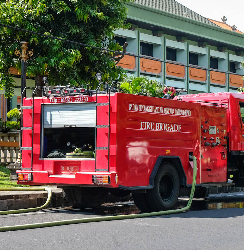 bali fire truck