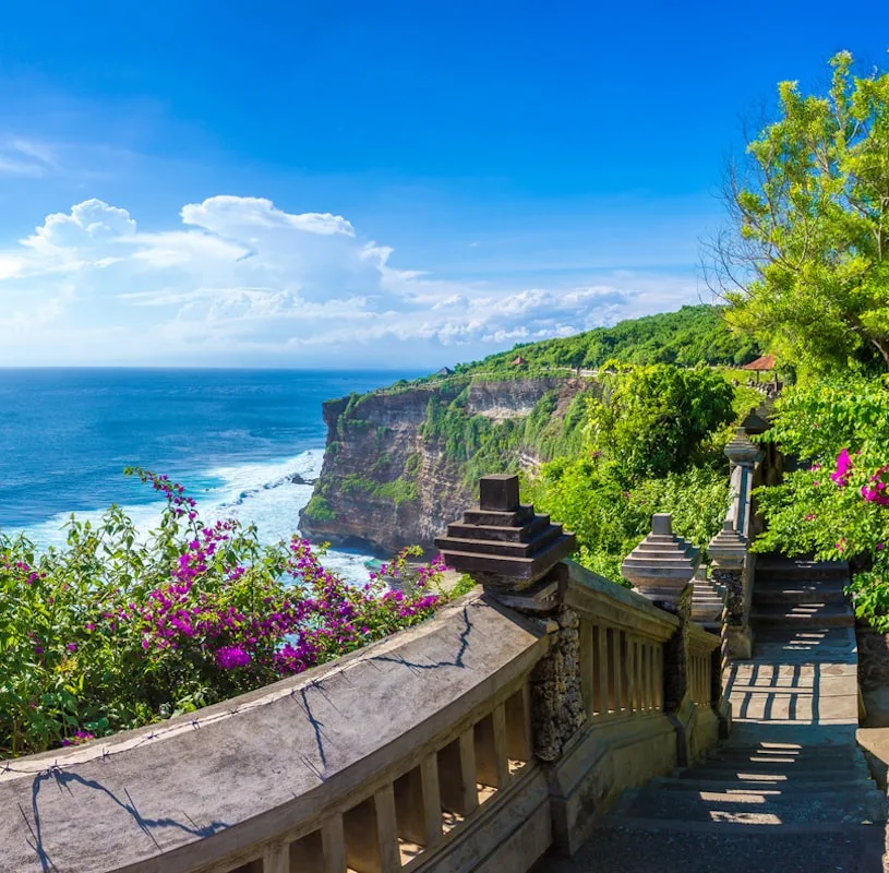 bali temple view