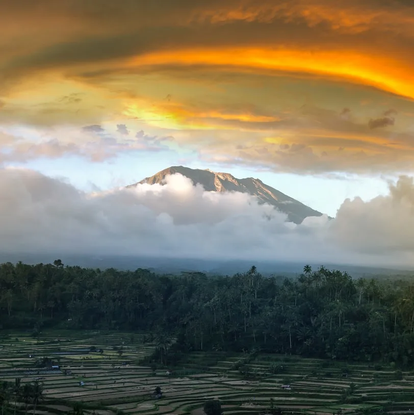 volcano bali