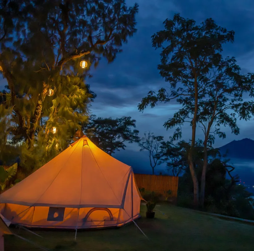 camping night kintamani