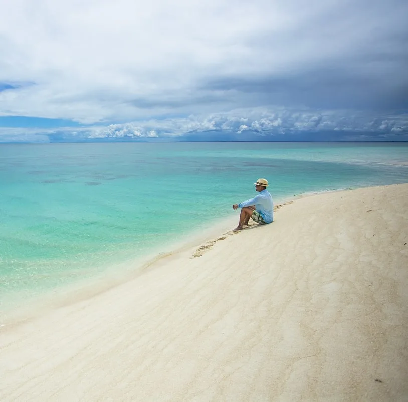 man bali beach