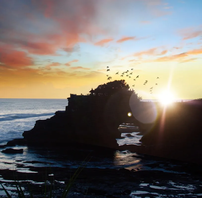 uluwatu bali sunset