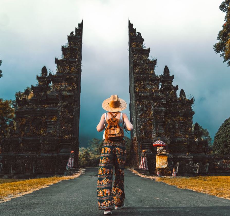 tourist in bali 