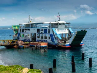 Passenger Ferry Headed For Bali Stranded By Changing Current