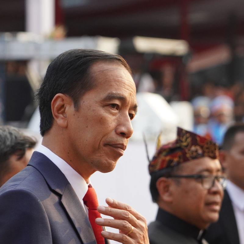 Portrait-Of-Indoneisan-President-Jokowi