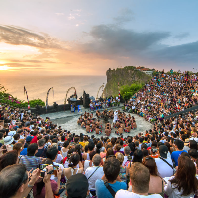 Thousands-Of-Tourists-Gather-To-Watch-Traditional-Bali-Ceremony