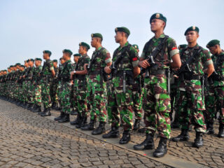 Troops Step Up Security As Bali Welcomes World Leaders For Global Summit