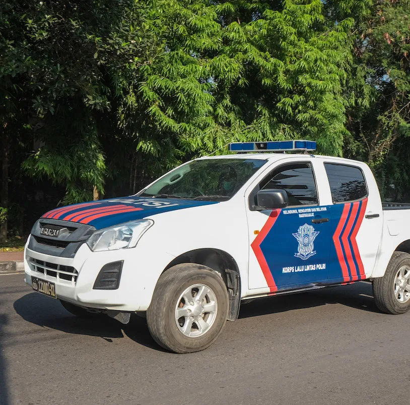 bali police car