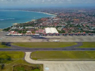 Airplane Veers Off Runway At Bali Airport