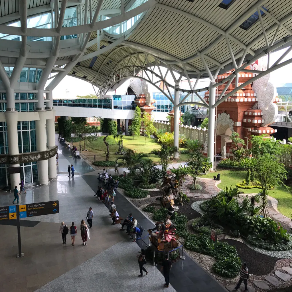 Arrivals Area Of Bali Airport