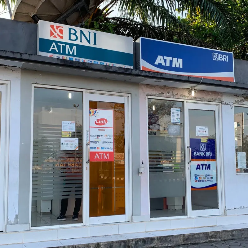 BNI-and-BRI-ATM-Machines-In-Bali