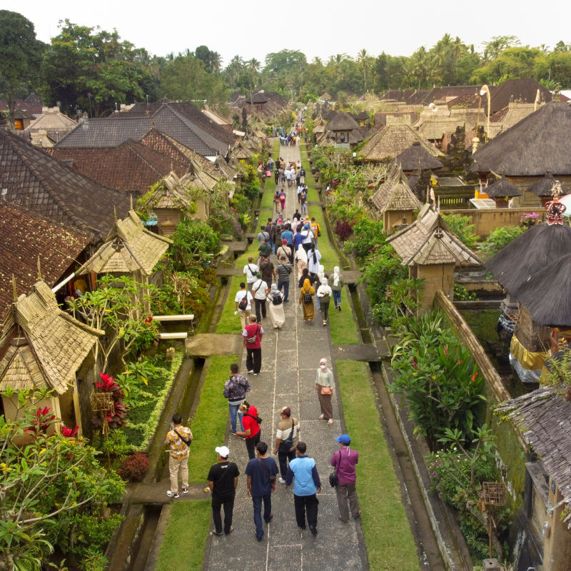 Bali-Village-Busy-With-Locals-and-Visitors
