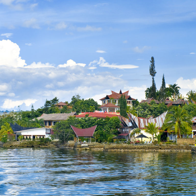 Tuk-Tuk-Island-Samosir-On-Lake-Toba-In-Sumatra