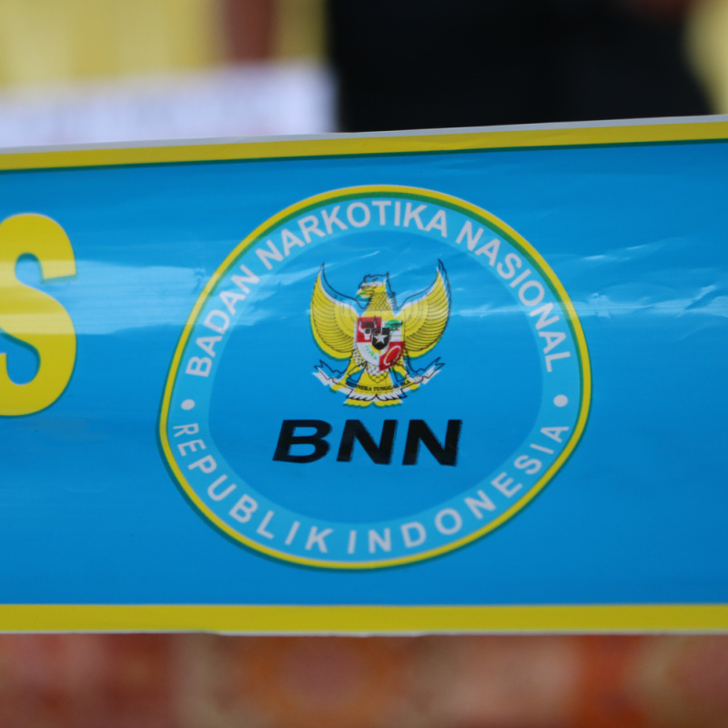 Close-Up-Of-BNN-Police-Tape-In-Indonesia