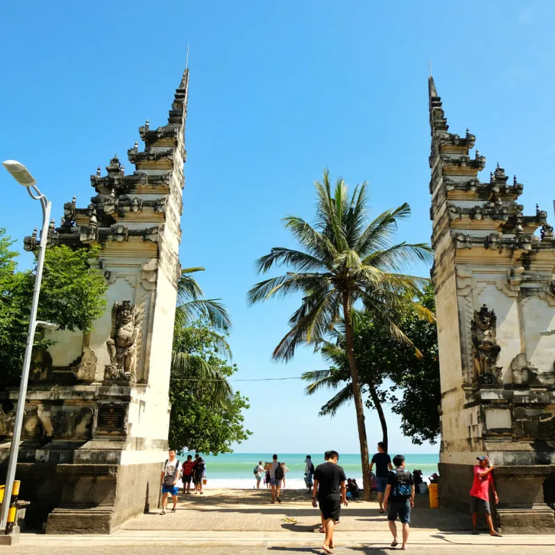 Entry-Gate-To-Bali-Kuta-Beach