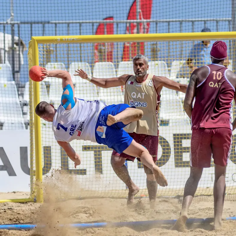 Sports-Teams-Play-Beach-Handball-At-World-Beach-Games