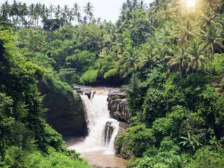Bali Community Develop Eco-Tourism Initiative At Village Waterfall