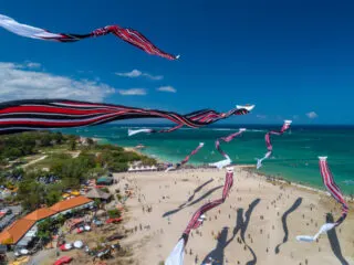 Bali's Iconic Kite Festival Returns To Sanur's Mertasari Beach