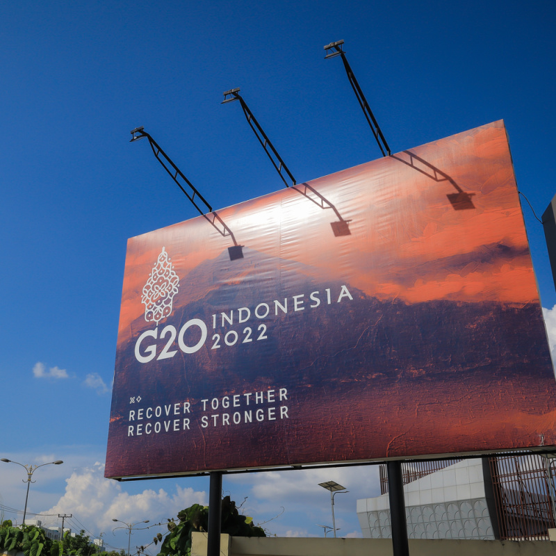 Billboard-Sign-Advertising-The-G20-Summit-In-Bali-